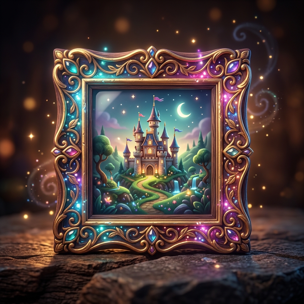 AI Illustrations - AI bedtime story feature